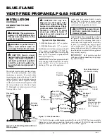 Предварительный просмотр 10 страницы Desa CGP20B Owner'S Operation And Installation Manual