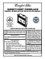 Preview for 1 page of Desa CHDV37N/P Owner'S Operation And Installation Manual