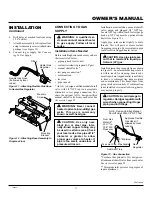 Preview for 11 page of Desa Comfort Glow CCL3930NT Owner'S Operation And Installation Manual