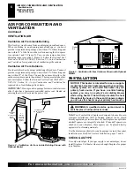 Preview for 6 page of Desa Comfort Glow CF26NR Owner'S Operation And Installation Manual