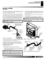 Предварительный просмотр 13 страницы Desa Comfort Glow CF26NR Owner'S Operation And Installation Manual