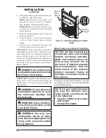 Preview for 10 page of Desa Comfort Glow CF26NRA Owner'S Operation And Installation Manual