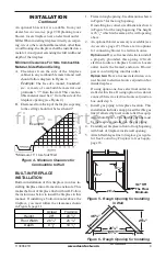 Preview for 9 page of Desa Comfort Glow CF26NTA Owner'S Operation And Installation Manual