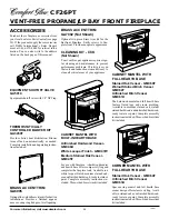 Предварительный просмотр 26 страницы Desa Comfort Glow CF26PT Owner'S Operation And Installation Manual