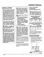 Preview for 7 page of Desa Comfort Glow CGB3924NRA Owner'S Operation And Installation Manual