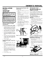 Preview for 13 page of Desa Comfort Glow CGCF26NR Owner'S Operation And Installation Manual