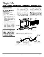 Предварительный просмотр 12 страницы Desa Comfort Glow CGCF26PRA Owner'S Operation And Installation Manual