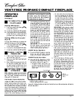 Preview for 16 page of Desa Comfort Glow CGCF26PRA Owner'S Operation And Installation Manual