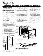 Preview for 10 page of Desa Comfort Glow CGCF26TNA Owner'S Operation And Installation Manual