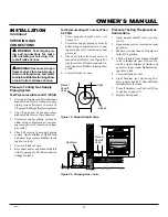 Preview for 13 page of Desa Comfort Glow CGCF26TNA Owner'S Operation And Installation Manual