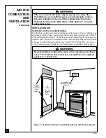 Предварительный просмотр 8 страницы Desa Comfort Glow CGCF26TP Owner'S Operation And Installation Manual