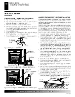 Предварительный просмотр 18 страницы Desa Comfort Glow CGEFP33NR Owner'S Operation And Installation Manual