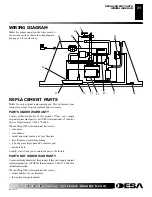 Предварительный просмотр 31 страницы Desa Comfort Glow CGEFP33NR Owner'S Operation And Installation Manual