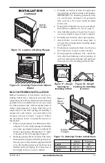 Preview for 11 page of Desa Comfort Glow CGFB32CA Safety Information And Installation Manual