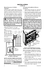 Preview for 8 page of Desa Comfort Glow CGFB32CB Safety Information And Installation Manual