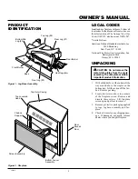 Preview for 3 page of Desa Comfort Glow CGFP28N Owner'S Operation And Installation Manual