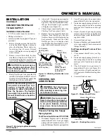 Предварительный просмотр 15 страницы Desa Comfort Glow CGFP28N Owner'S Operation And Installation Manual