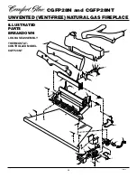 Предварительный просмотр 28 страницы Desa Comfort Glow CGFP28N Owner'S Operation And Installation Manual