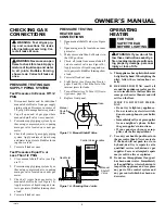 Preview for 9 page of Desa Comfort Glow CGN10A Owner'S Operation And Installation Manual
