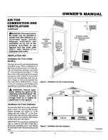 Preview for 5 page of Desa Comfort Glow CGN10R Owner'S Operation And Installation Manual