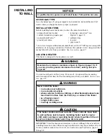 Preview for 9 page of Desa Comfort Glow CGN18R Owner'S Operation And Installation Manual