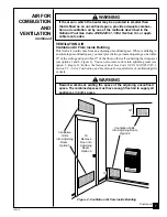 Preview for 7 page of Desa Comfort Glow CGP10T Owner'S Operation And Installation Manual
