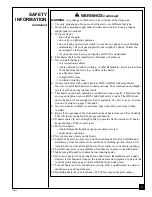 Preview for 3 page of Desa Comfort Glow CGP11A Owner'S Operation And Installation Manual