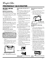 Preview for 8 page of Desa Comfort Glow CGR2P Owner'S Operation And Installation Manual