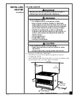 Preview for 7 page of Desa Comfort Glow CGR35NA Owner'S Operation And Installation Manual