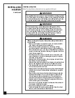 Preview for 8 page of Desa Comfort Glow CGR35PA Owner'S Operation And Installation Manual