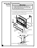 Preview for 14 page of Desa Comfort Glow CGR35PA Owner'S Operation And Installation Manual