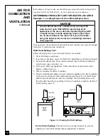 Preview for 18 page of Desa Comfort Glow CGR35PA Owner'S Operation And Installation Manual