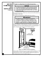 Preview for 20 page of Desa Comfort Glow CGR35PA Owner'S Operation And Installation Manual