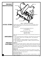 Preview for 4 page of Desa Comfort Glow CGS2718P Owner'S Operation And Installation Manual