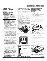 Предварительный просмотр 21 страницы Desa Comfort Glow CHDV37N Owner'S Operation And Installation Manual