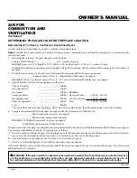 Preview for 5 page of Desa Comfort Glow LFP33NRA Owner'S Operation And Installation Manual