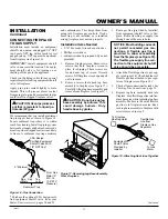 Предварительный просмотр 11 страницы Desa Comfort Glow LFP33NRA Owner'S Operation And Installation Manual