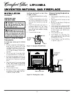 Preview for 12 page of Desa Comfort Glow LFP33NRA Owner'S Operation And Installation Manual