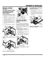 Предварительный просмотр 15 страницы Desa Comfort Glow LFP33PR Owner'S Operation And Installation Manual