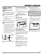 Предварительный просмотр 9 страницы Desa Comfort Glow RFN30T Owner'S Operation And Installation Manual