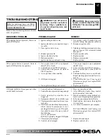 Preview for 17 page of Desa Comfort Glow RFN30TA Owner'S Operation And Installation Manual