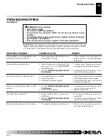 Preview for 19 page of Desa Comfort Glow RFN30TA Owner'S Operation And Installation Manual