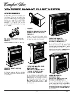 Предварительный просмотр 24 страницы Desa Comfort Glow RFP28TC Owner'S Operation And Installation Manual