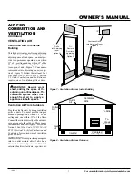 Предварительный просмотр 7 страницы Desa Comfort Glow RFP30TA Owner'S Operation And Installation Manual