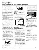 Предварительный просмотр 10 страницы Desa Comfort Glow RFP30TA Owner'S Operation And Installation Manual