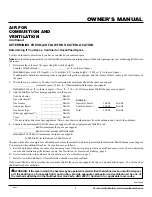 Preview for 5 page of Desa Comfort Glow S26NT Owner'S Operation And Installation Manual