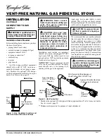 Preview for 8 page of Desa Comfort Glow S26NT Owner'S Operation And Installation Manual