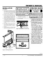 Preview for 11 page of Desa Comfort Glow S26NT Owner'S Operation And Installation Manual