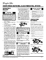 Preview for 12 page of Desa Comfort Glow S26NT Owner'S Operation And Installation Manual