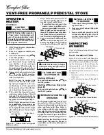 Предварительный просмотр 12 страницы Desa Comfort Glow S26PT Owner'S Operation And Installation Manual